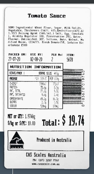 Thermal Labels 58x110mm PLAIN BLANK