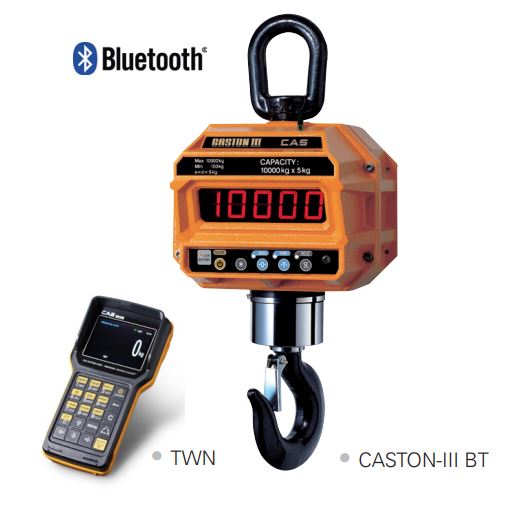 CAS Caston-III Digital Crane Scales with Remote.