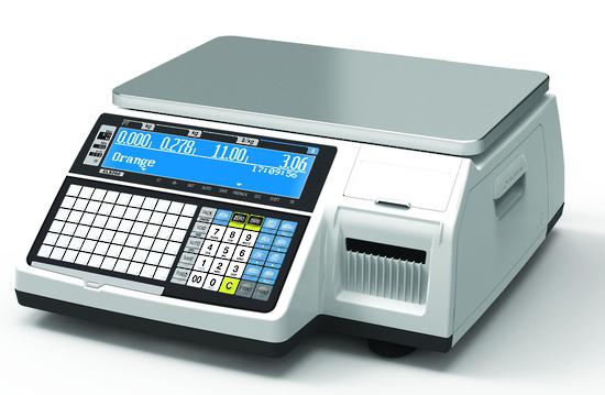 CAS CL 5200 Barcode Label Printing Scale
