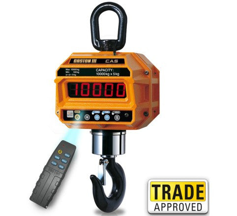 CAS Caston-III Digital Crane Scales with Remote.