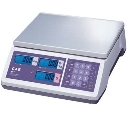 CAS ER JR Price Computing Scales Platen 290(W) x 209(D)