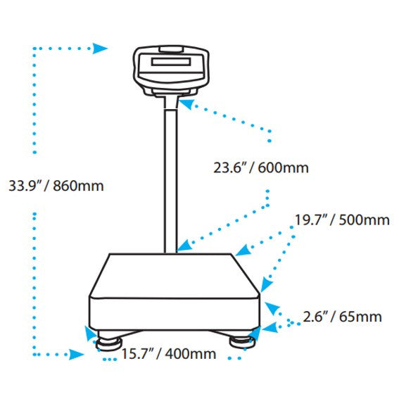 ADAM GFC Floor Counting Scales